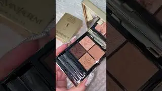 Yves Saint Laurent Couture Mini Clutch eyeshadow palette 710 Over Brun swatches #yslbeauty
