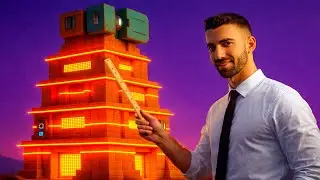 Enseño la torre imposible al Abuelo! *Dull Tower*