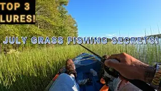 July Fishing Frenzy, Conquering Tall Grass For Big Bass!!
