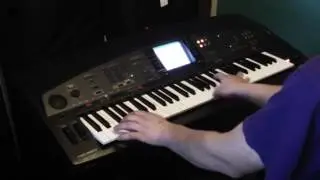Mega Man X3 - Neon Tiger Stage Theme Played On Yamaha PSR-8000