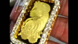 PURE GOLDS SUISSE BAR WITH 6.0 CARAT DIAMOND FRAME