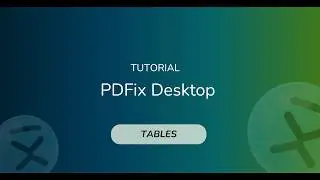 PDF Table Accessibility: Tagging Complex Tables with Row Headers  | PDFix Desktop Tutorial