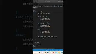 Create Flower Pattern Animation in HTML5 Canvas | JavaScript Canvas #shorts #viral #javascript