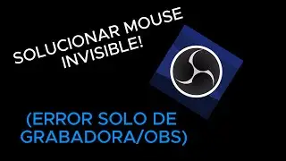 Como arreglar que el cursor desaparece al poner Minecraft/Juego en pantalla completa (GRABADORA/OBS)