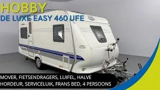 Hobby De Luxe Easy 460 UFE 2006 | RUIME, COMPLETE EN PRAKTISCHE CARAVAN KLAAR VOOR VAKANTIE