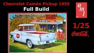 Chevrolet Cameo pickup 1955 - AMT - 1/25 - full build - (English subtitles)