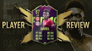 ALPHONSO DAVIES FUTURE STAR - PLAYER REVIEW - WEEKEND LEAGUE | FIFA 19 Gecki