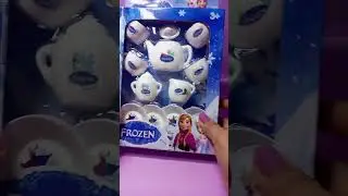 Cute Frozen Mini  Tea Cup Playset  #asmr #toys #viral #disney