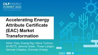 Accelerating Energy Attribute Certificate (EAC) Market Transformation