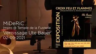 MiDeRiC Impro au temple de la Fusterie 02 09 2021