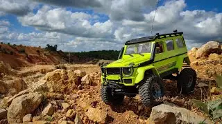 MN86KS engine upgrade 540 35T Stone quarry adventure