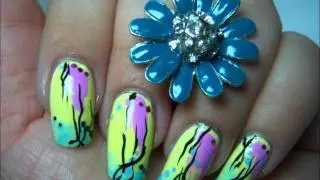 Pastel Nail Design-Abstract  (Requested by PrincessCeuks)