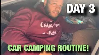 WE LIVE IN OUR CAR! MORNING ROUTINE/SLEEPING SETUP | Behind The Mike