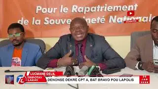 FLASH! Lucmane Delil Bat bravo pou lapolis kap dechouke gang, denonse dekrè CPT pran pou pa arete yo