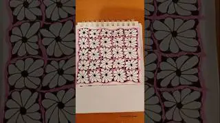 Doodle Art | Floral pattern drawing | Art & Craft With Gunika