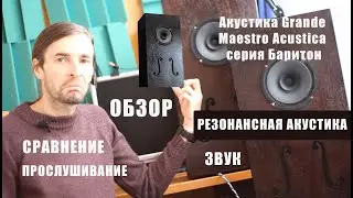 Резонансная акустика Grande Maestro Acustica серия Баритон ОБЗОР