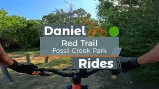 Red Trail | Fossil Creek Park Full Trail Mountain Biking DFW