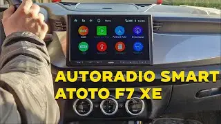 Autoradio Universale con schermo Touch Atoto F7 Xe 10 Pollici Alfa Giulietta Android Auto Wireless