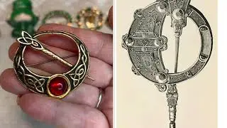 Украшения ко Дню Святого Патрика. Брошь Тара - история. Heathergems- Ирландские украшения.