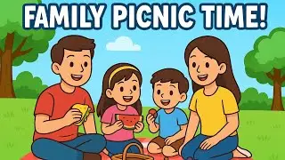 Learning While Having a Fun Family Picnic | Educational Adventure for Kids