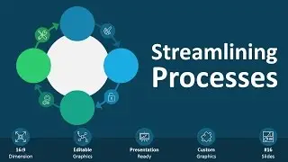 Streamlining Processes Editable PowerPoint