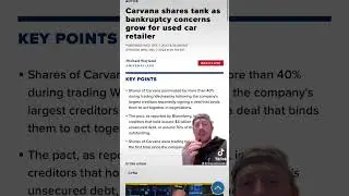 Will Carvana Stock (CVNA Stock) ever recover? #shorts