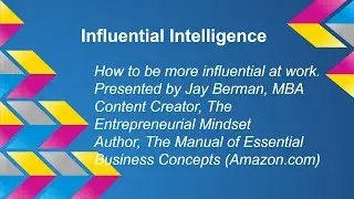 Influential Intelligence Module 1