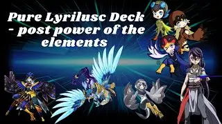 Yu-Gi-Oh! - Pure Lyrilusc deck plus test hands - power of the elements