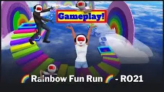 🌈 Rainbow Fun Run 🌈 - RO21 Gameplay! HiberWorld Gameplay! [SealthPlays Archive #1]