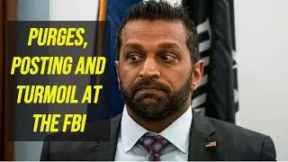 The FBI is in turmoil because of political purges and BEING ONLINE