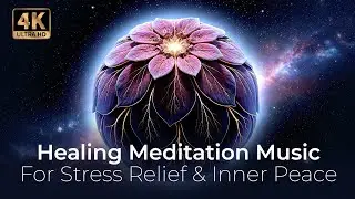 Healing Meditation Music For Stress Relief, Anxiety & Inner Peace | 4K