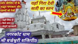 नगरकोट वाली माता Brijeshwari Mata Temple Kangra Mandir | Nagarkot Wali Maiya 51 Shaktipeeth Darshan