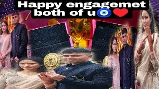 दी और जीजू को सगाई के ढेरों बधाई ♥🤗🧿 आज हँस हँस हो गया हम  सब लोगो का पेट दर्द 😂😂