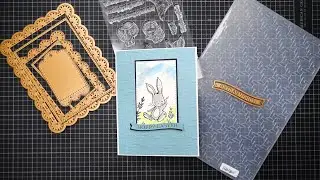 Spellbinders February 2025 Clear Stamp, Large Die and Embossing Folder of the Month Tutorial!