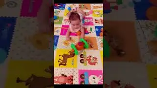 Tummy time is more fun! 😻 #5monthsold #tummytime #babylove #blessedandgrateful #playingislearning