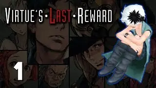 LET THE GAMES BEGIN - Let's Play The Nonary Games: Virtue's Last Reward - 1 - Walkthrough Gameplay