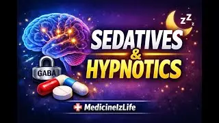 Sedatives & Hypnotics | Complete Explanation | Classification, MoA, Uses & Side Effects