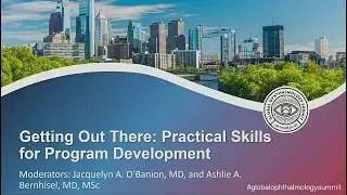 Getting Out There: Practical Skills for Program Development
