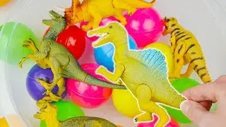 Dino Balls Learn Dinosaurs Names Learn Colors For Children