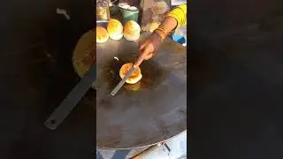 🔥😱🤑Mumbai Famous Tava Burger Only ₹ 10/- 🤤😍🤑 #shorts #burger