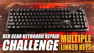 RED GEAR Shadow Blade Keyboard, Multiple Keys Presing At once Repair
