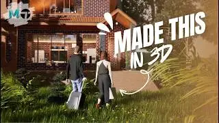 Cinematic 3D Villa in Forest | Maya Modeling + Twinmotion Render