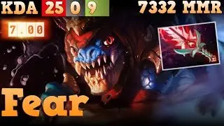 How to play Slark in the new patch 7.00? Fear Slark full game.