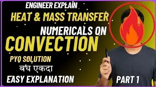 HEAT AND MASS TRANSFER PYQ SOLUTION | Convection, Boiling & Condensation #SPPU END SEM STUDY #mech