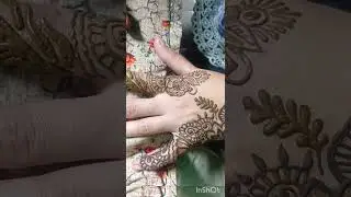 back hand mehndi design 👍#hennadesigne #hennamehndidesignshennaart #handart #handdecoration