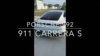 Porsche 992 911 Carrera S Cargraphic Exhaust Valve Controller  Sound clips
