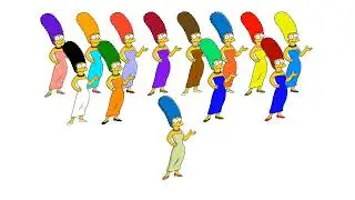 Marge and her 12 clones