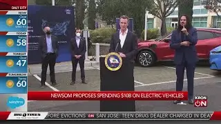 Gov. Newsom proposes spending $10B on electric vehicles