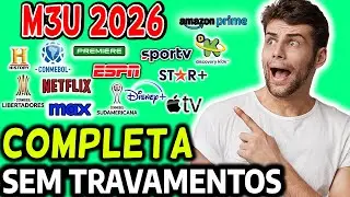 Essa &eacute; a melhor lista m3u do MERCADO DE 2026 e que realmente vai te ajudar a CURTIR TUDO NA SA CASA