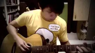 Bruno Mars Locked Out of Heaven Instrumental Acoustic Guitar Cover - Shane Low